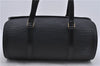Authentic Louis Vuitton Epi Soufflot Black Hand Bag M52222 LV 5749D