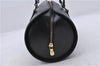 Authentic Louis Vuitton Epi Soufflot Black Hand Bag M52222 LV 5749D