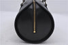 Authentic Louis Vuitton Epi Soufflot Black Hand Bag M52222 LV 5749D