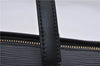 Authentic Louis Vuitton Epi Soufflot Black Hand Bag M52222 LV 5749D