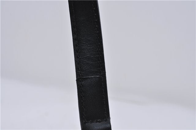 Authentic Louis Vuitton Epi Soufflot Black Hand Bag M52222 LV 5749D