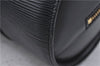 Authentic Louis Vuitton Epi Soufflot Black Hand Bag M52222 LV 5749D