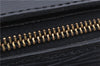 Authentic Louis Vuitton Epi Soufflot Black Hand Bag M52222 LV 5749D