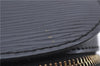 Authentic Louis Vuitton Epi Soufflot Black Hand Bag M52222 LV 5749D