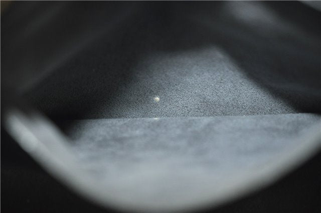 Authentic Louis Vuitton Epi Soufflot Black Hand Bag M52222 LV 5749D