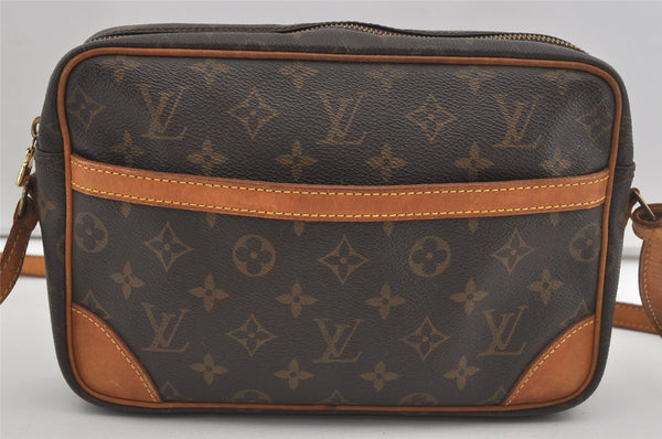 Authentic Louis Vuitton Monogram Trocadero 27 Shoulder Cross Bag M51274 LV 5749I