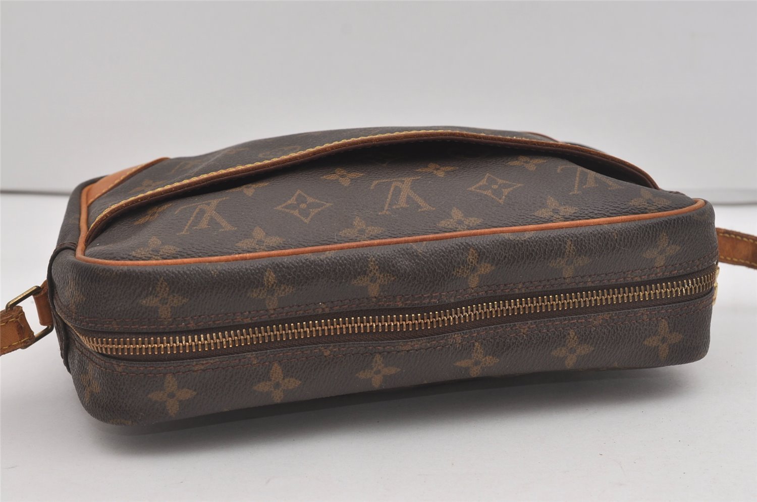 Authentic Louis Vuitton Monogram Trocadero 27 Shoulder Cross Bag M51274 LV 5749I