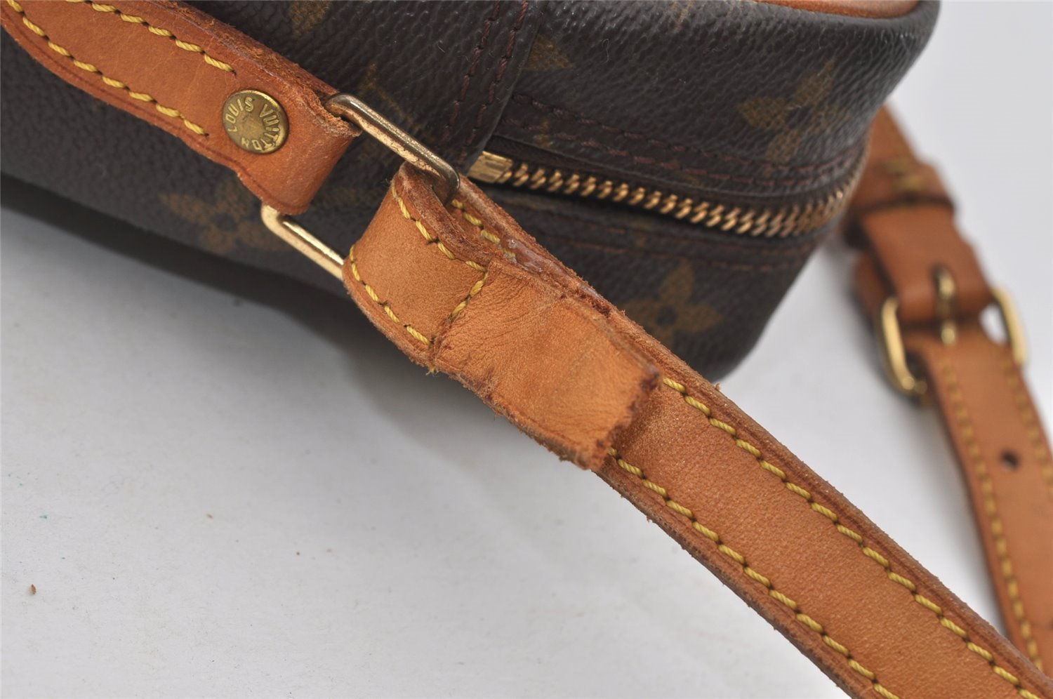 Authentic Louis Vuitton Monogram Trocadero 27 Shoulder Cross Bag M51274 LV 5749I