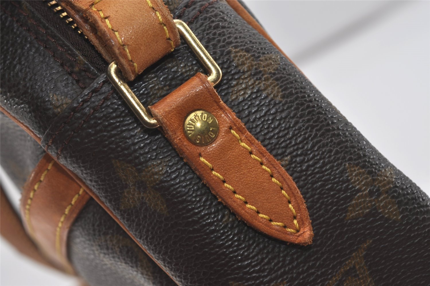 Authentic Louis Vuitton Monogram Trocadero 27 Shoulder Cross Bag M51274 LV 5749I