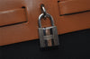 Authentic HERMES Her Bag PM & PM 2Way Shoulder Hand Bag Black Beige 5751I