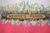 Authentic HERMES Carre 90 Scarf "Champignon" Silk Pink 5754D
