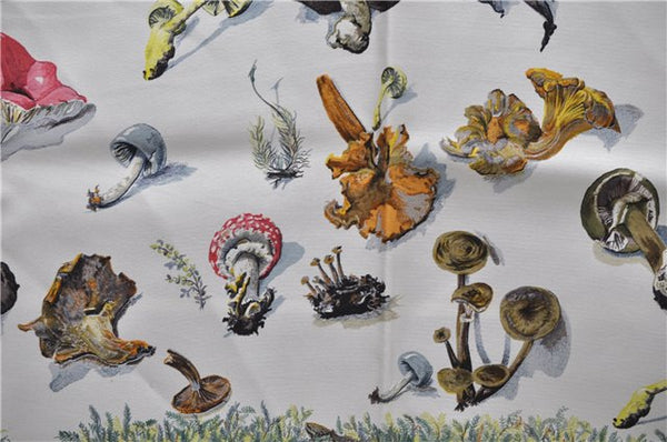 Authentic HERMES Carre 90 Scarf "Champignon" Silk Pink 5754D