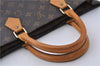 Authentic LOUIS VUITTON Monogram Sac Plat Hand Bag M51140 LV Junk 5755C