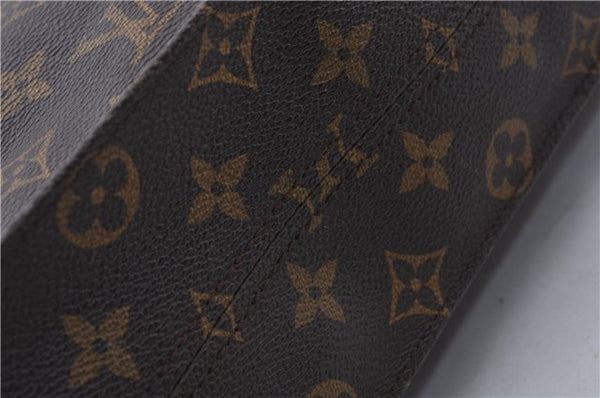 Authentic LOUIS VUITTON Monogram Sac Plat Hand Bag M51140 LV Junk 5755C