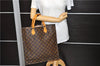 Authentic LOUIS VUITTON Monogram Sac Plat Hand Bag M51140 LV Junk 5755C