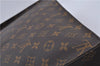 Authentic LOUIS VUITTON Monogram Sac Plat Hand Bag M51140 LV 5756C