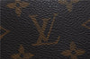 Authentic LOUIS VUITTON Monogram Sac Plat Hand Bag M51140 LV 5756C