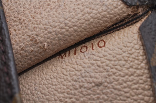 Authentic LOUIS VUITTON Monogram Sac Plat Hand Bag M51140 LV 5756C