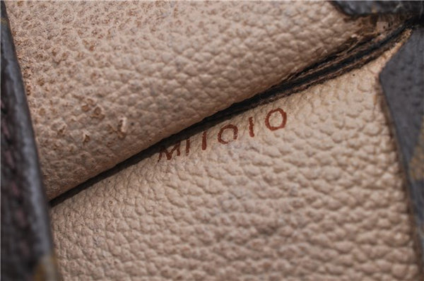 Authentic LOUIS VUITTON Monogram Sac Plat Hand Bag M51140 LV 5756C