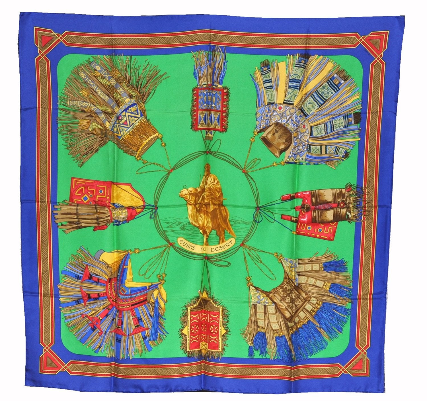 Authentic HERMES Carre 90 Scarf 