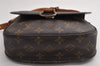 Authentic Louis Vuitton Monogram Saint Cloud MM M51243 Shoulder Cross Bag 5756I
