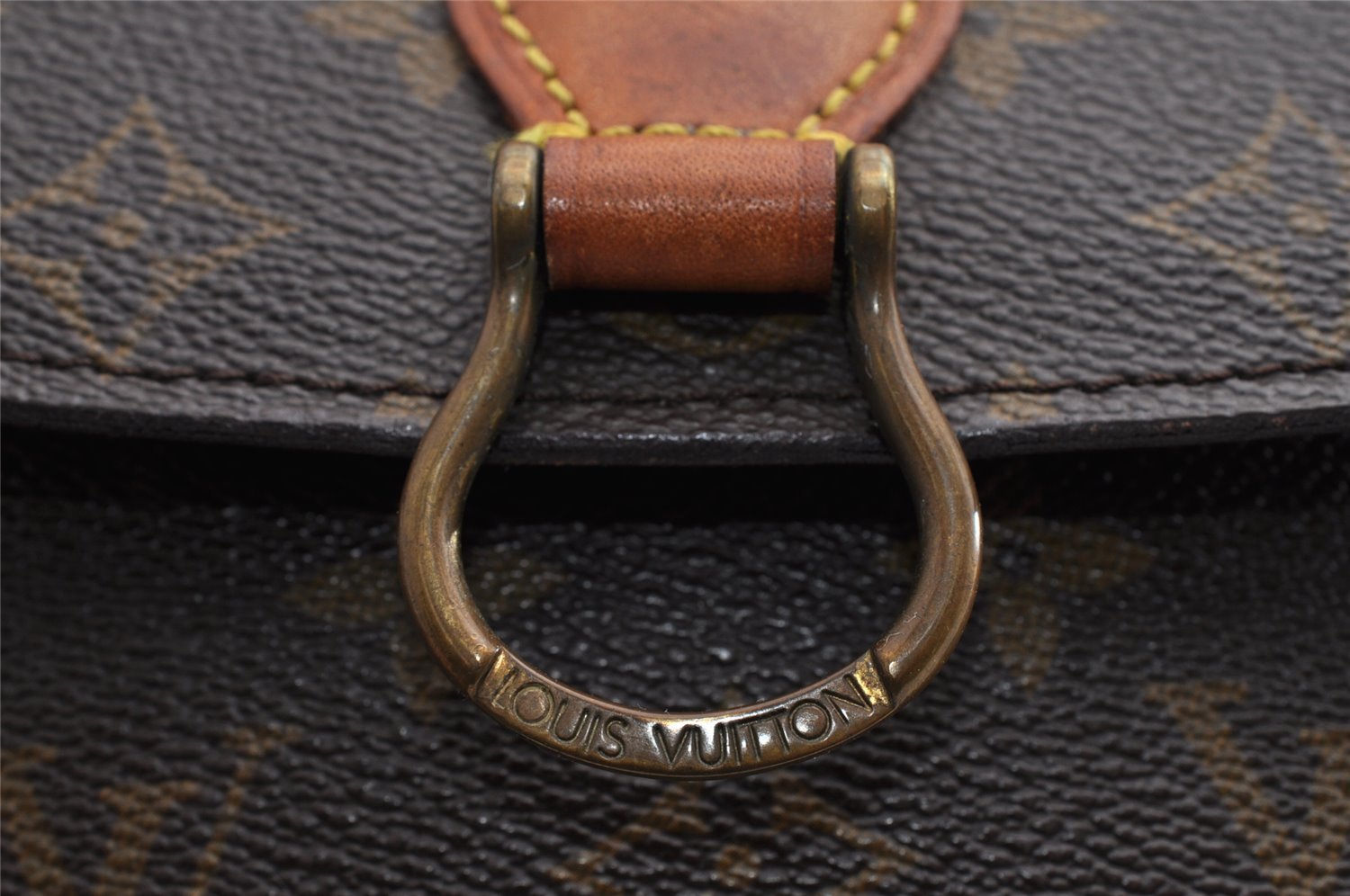 Authentic Louis Vuitton Monogram Saint Cloud MM M51243 Shoulder Cross Bag 5756I