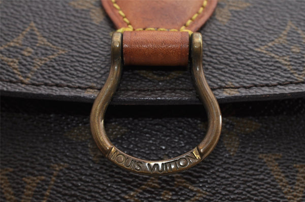 Authentic Louis Vuitton Monogram Saint Cloud MM M51243 Shoulder Cross Bag 5756I