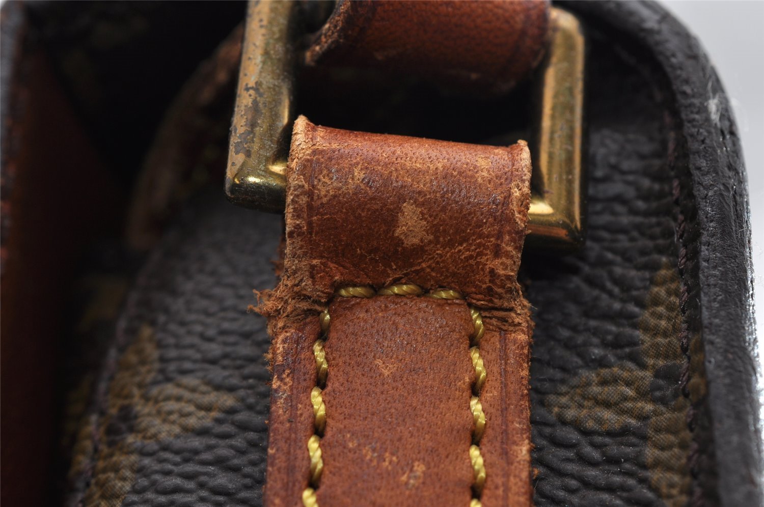 Authentic Louis Vuitton Monogram Saint Cloud MM M51243 Shoulder Cross Bag 5756I