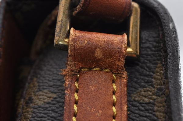 Authentic Louis Vuitton Monogram Saint Cloud MM M51243 Shoulder Cross Bag 5756I