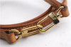 Authentic Louis Vuitton Leather Shoulder Strap Beige 46.9" LV 5757E