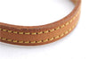 Authentic Louis Vuitton Leather Shoulder Strap Beige 46.9" LV 5757E