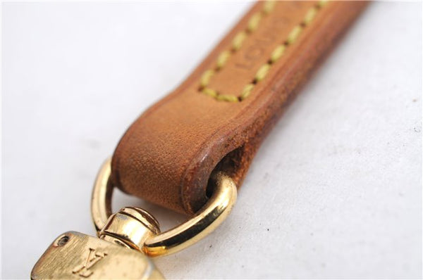 Authentic Louis Vuitton Leather Shoulder Strap Beige 46.9" LV 5757E