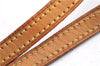 Authentic Louis Vuitton Leather Shoulder Strap Beige 46.9" LV 5757E