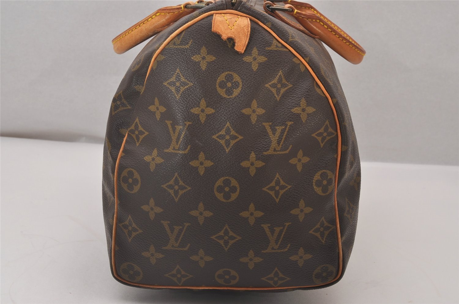 Authentic Louis Vuitton Monogram Speedy 35 Hand Boston Bag M41524 LV 5757I