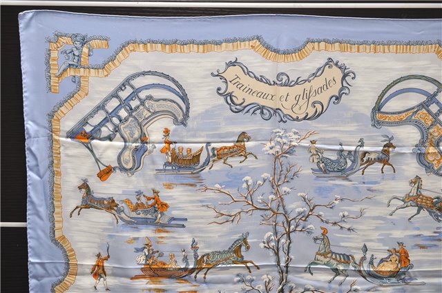 Authentic HERMES Carre 90 Scarf 