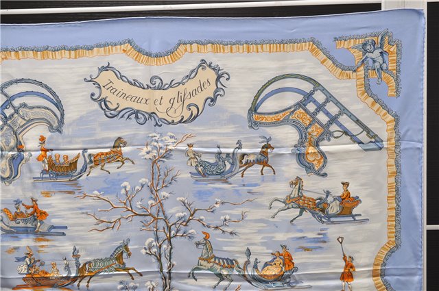 Authentic HERMES Carre 90 Scarf 