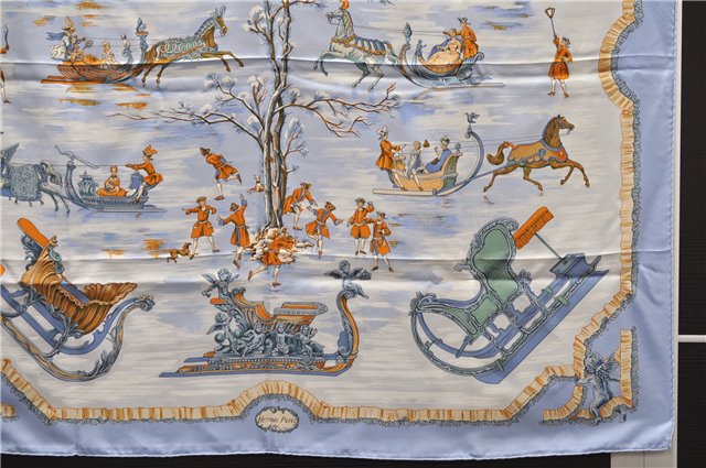 Authentic HERMES Carre 90 Scarf 