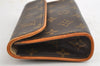 Auth Louis Vuitton Monogram Pochette Florentine Pouch Waist Bag M51855 LV 5758I