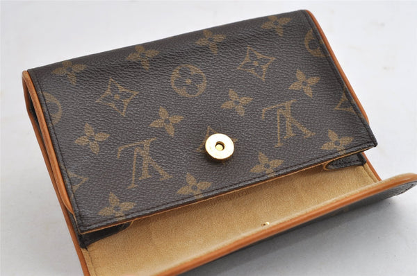 Auth Louis Vuitton Monogram Pochette Florentine Pouch Waist Bag M51855 LV 5758I
