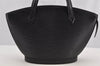 Authentic Louis Vuitton Epi Saint Jacques Hand Bag Black M52272 LV 5759I