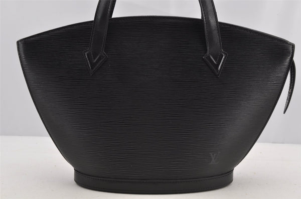 Authentic Louis Vuitton Epi Saint Jacques Hand Bag Black M52272 LV 5759I