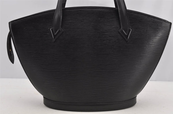 Authentic Louis Vuitton Epi Saint Jacques Hand Bag Black M52272 LV 5759I