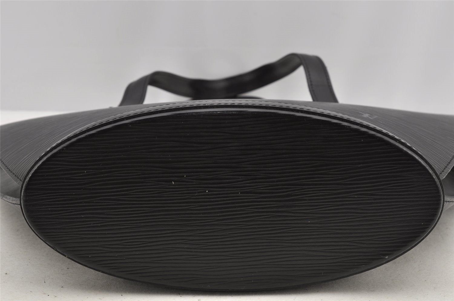 Authentic Louis Vuitton Epi Saint Jacques Hand Bag Black M52272 LV 5759I