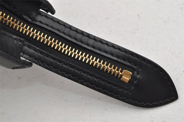 Authentic Louis Vuitton Epi Saint Jacques Hand Bag Black M52272 LV 5759I