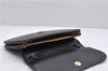 Authentic CELINE Clutch Hand Bag Purse Leather Black 5760D