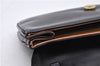 Authentic CELINE Clutch Hand Bag Purse Leather Black 5760D