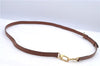 Authentic Louis Vuitton Leather Shoulder Strap Brown 40.9-47.6" LV 5761B