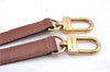 Authentic Louis Vuitton Leather Shoulder Strap Brown 40.9-47.6" LV 5761B