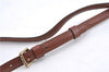 Authentic Louis Vuitton Leather Shoulder Strap Brown 40.9-47.6" LV 5761B