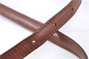 Authentic Louis Vuitton Leather Shoulder Strap Brown 40.9-47.6" LV 5761B